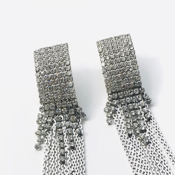 Dangling chandelier earrings - Picture 7 of 8